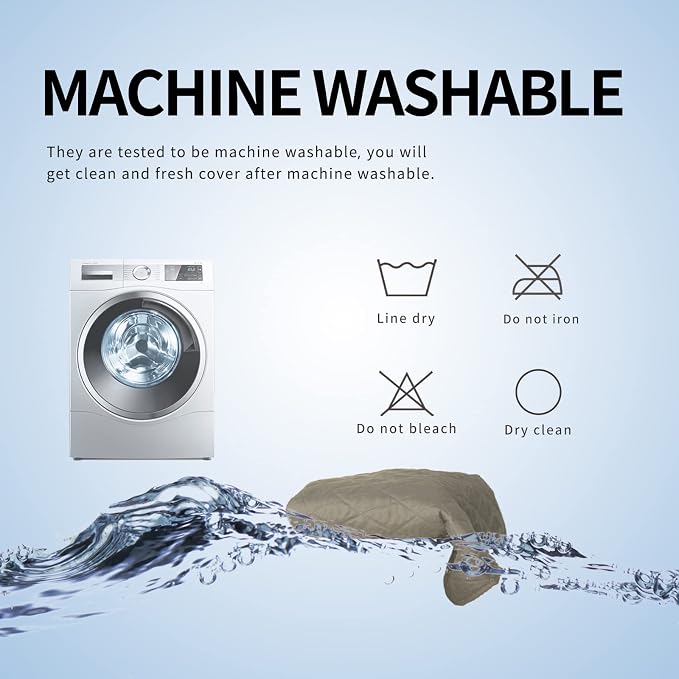 Easy-Going Waterproof Dog Bed Cover, Non-Slip Pet Blanket, 40x50in, Beige | Leakproof Couch Cover, Machine Washable Furniture Mattress Protector, Soft Sofa Mat For Dogs, Pet Friendly