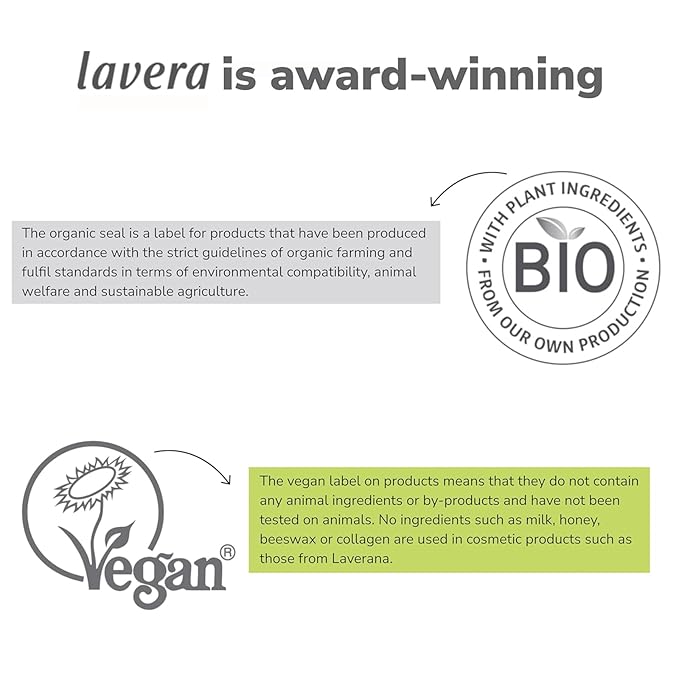 lavera Radiant Skin Concealer - Ivory 01 - Coverage of Dark Circles and Impurities - Up to 8 Hours - Moisturising - Vegan - Natural Cosmetics 1.8 Fl Oz