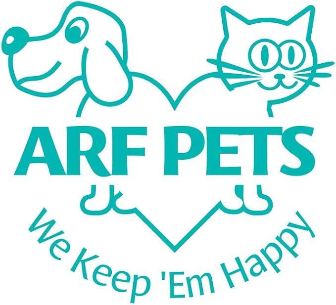 Arf Pets Freestanding Dog Gate with Door, 6 Panel 360° configurable Wooden Wire Fence, 132" Wide, 31.5" Tall, Foldable, Five Support Feet Included, for The House - Indoor Use