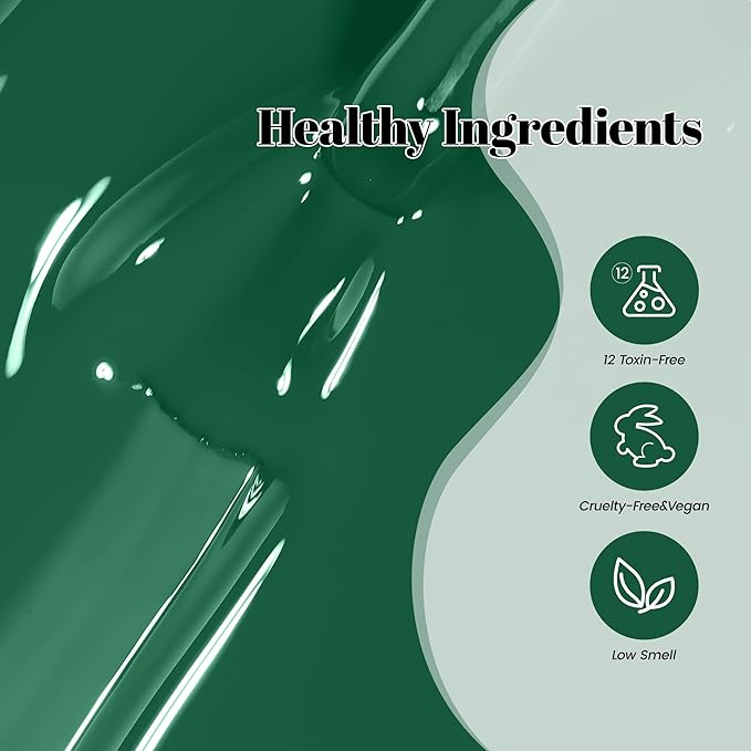 YTD Likomey Aloe Green Gel Nail Polish,15ml Salon Home DIY Manicure and Pedicure Fall Winter Soak Off UV Color Varnish,CS453