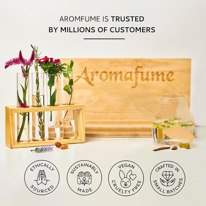 Magic Lavender Essential Oil Diffuser Blend by Aromafume | 1 x 30ml / 1 fl oz | Herbal & Fresh Scent for Relaxation & Meditation Bliss | Calming Aromatherapy Oil | Vegan & Cruelty-Free