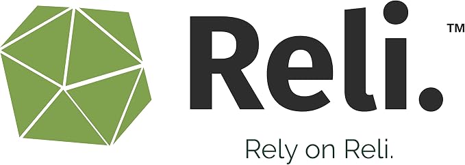 Reli. Poop Bags Rolls | Dog Poop Bags for Dogs (360 Count) | Biodegradable | Leak-Proof | 9x13" | Green Dispenser | Oxobiodegradable | Unscented