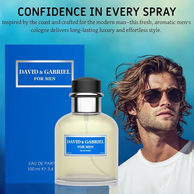 Sandora Fragrances Perfume for Men – INSPIRED by A WORLD RENOWNED MEN’S PERFUME - Grapefruit, Juniper, Rosemary, Oakmoss – Fresh, Aquatic, Crisp, Long-Lasting – Eau De Parfum 100 ml (3.4 fl oz)