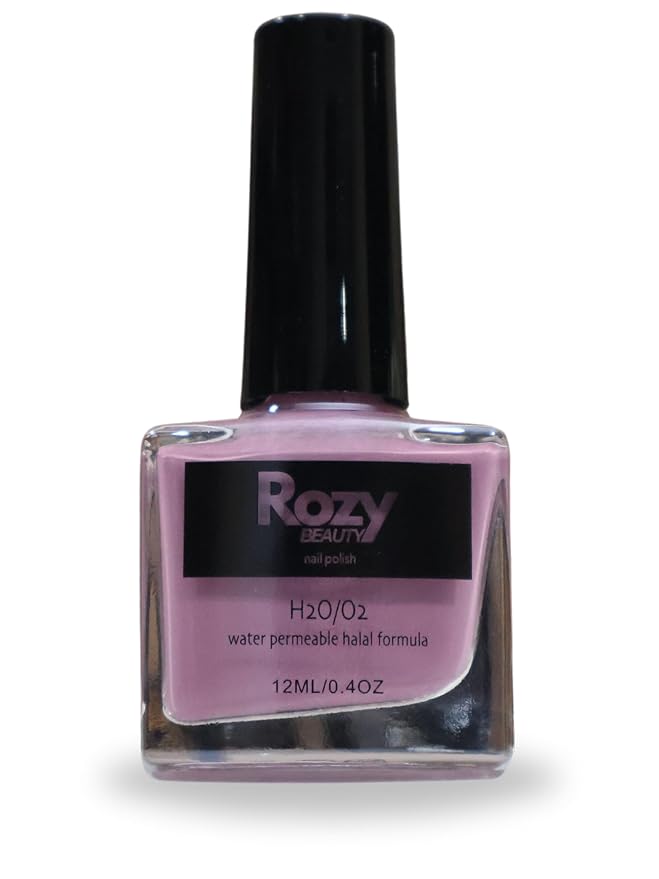 Halal-Certified, Wudu Friendly, Water Permeable, Breathable, and Fast Drying Nail Polish (Twilight, 12 ml)