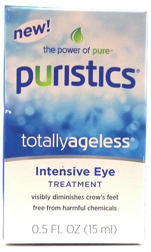 the Power of Pure Totally Ageless Intensive Eye Treatment Visibally Diminish Crows Feet Free From Harmful Chemicals .5 Oz. (1 Each)