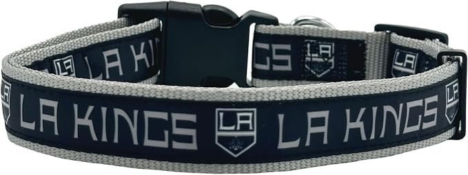 Pets First NHL Collar for Dogs & Cats. Adjustable, Cute, & Stylish! The Ultimate Hockey Fan Collar!