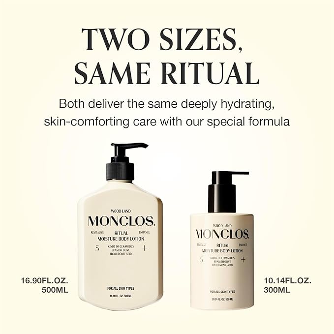 Ritual Moisture Body Lotion (10.14 fl oz) - Hydrating pH-Balanced Body Moisturizer with Olive Oil, Squalane, and 5-Complex Hyaluronic Acid for Smooth and Comfortable Skin