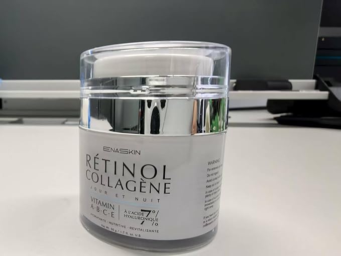 Retinol Anti Aging Face Moisturizer: Wrinkle Cream for Women, Collagen Day Night Repair Cream - Firming, Tightening & Lifting Neck Sagging Skin, 7% Hyaluronic Acid for Max Hydration (2.1 Fl Oz)