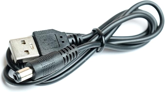 Dogrook 5V DC5.5 Charging Cable for No Shock Bark Collars for Dogs