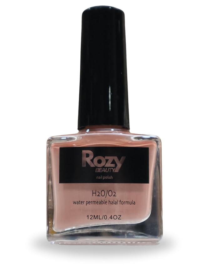 Halal-Certified, Wudu Friendly, Water Permeable, Breathable, and Fast Drying Nail Polish (Chai Lover, 12 ml)