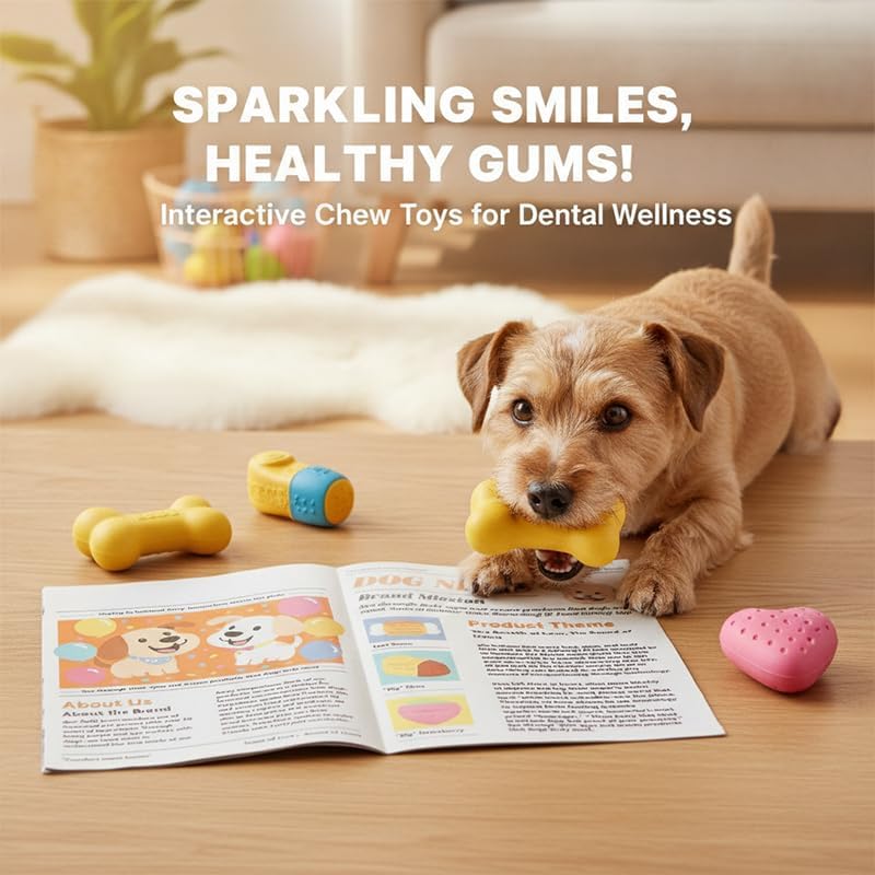 2 Pack Newspaper Dog Toy Crinkle Dog Toy with Durable Oxford Fabric