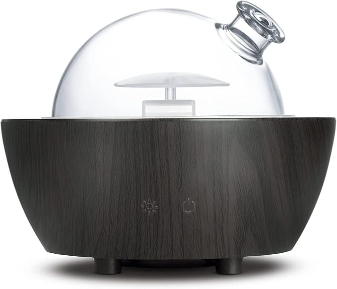 Essential Oil Diffuser Glass Dome,The Diameter is 4.75 Inches, 2.1Inches High,Not Fit for All The Diffuser,Only Suitable for use with Our Product,Please Choose Carefully
