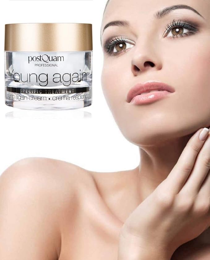 POSTQUAM Professional Young Again Cream 50ml – Anti-Ageing Face And Neck Cream - Contributes To The Skin To Receive Its Optimal Dose OF Moisture