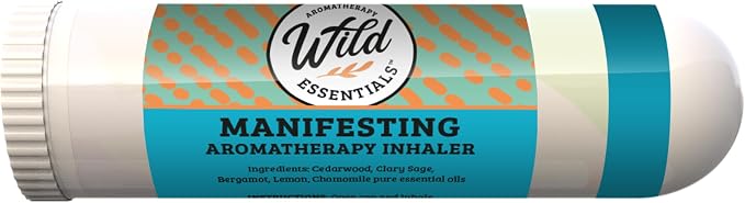 Wild Essentials Cheerful 6 Aromatherapy Nasal Inhaler Multi Pack Made with 100% Natural, Therapeutic Grade Essential Oils to Keep You Happy and uplifted
