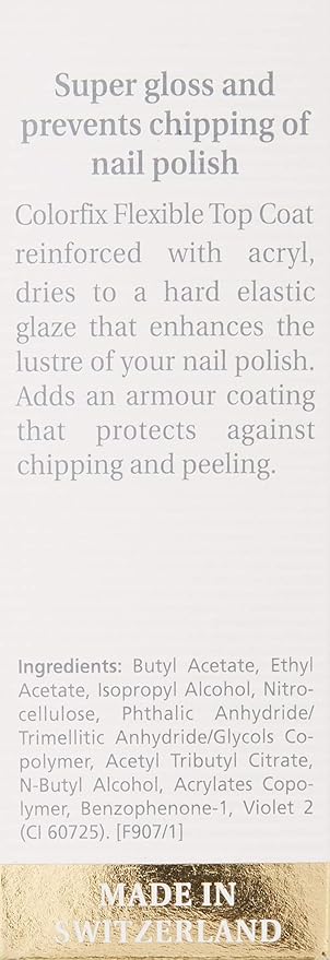 Mavala Nail Top Coat, Colorfix, 0.3-Fluid Ounce