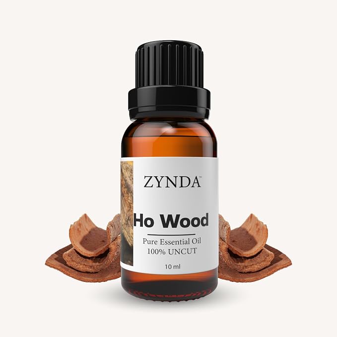 Ho Wood Essential Oil Pure and Natural, 100% Uncut Skin Oil & Massage Oil for Aromatherapy, Relaxation, and DIY – 10ml