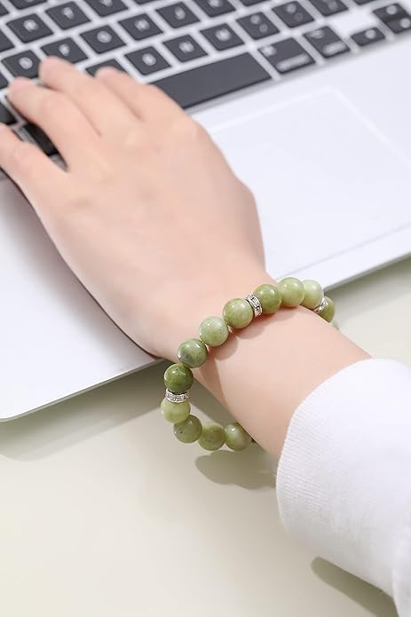 Healing Bracelet For Women Anxiety Crystal Bracelet Chakra Beaded Bracelets Rose Quartz Crystals And Healing Stones Yoga Bead Bracelet Calming Stretch Bracelet Stress Relief Gifts For Women