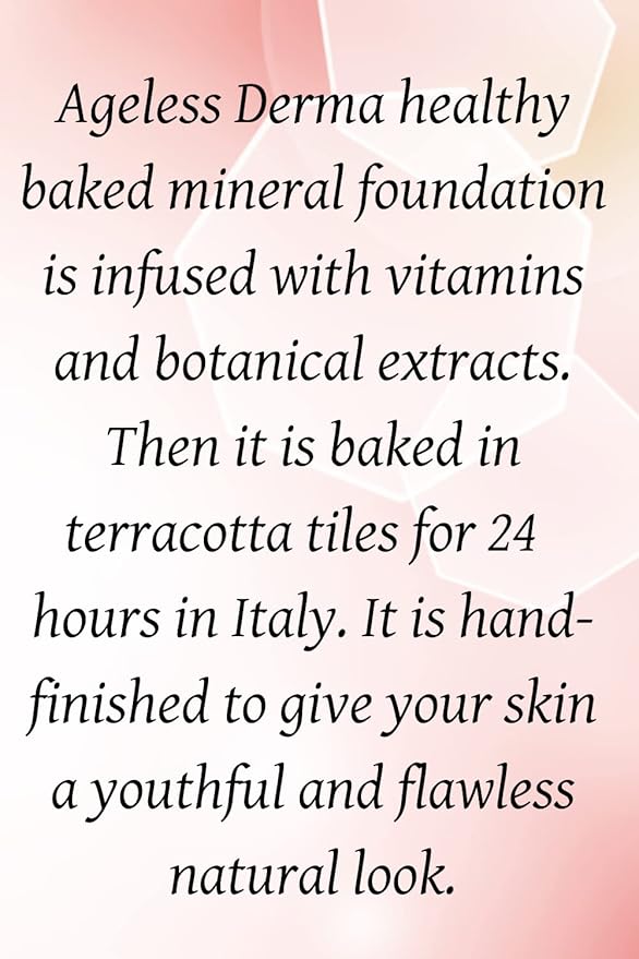 Mineral Baked Foundation- A Vegan - Paraben - Gluten and Cruelty Free buildable Powder Makeup Foundation (Dover Beige)