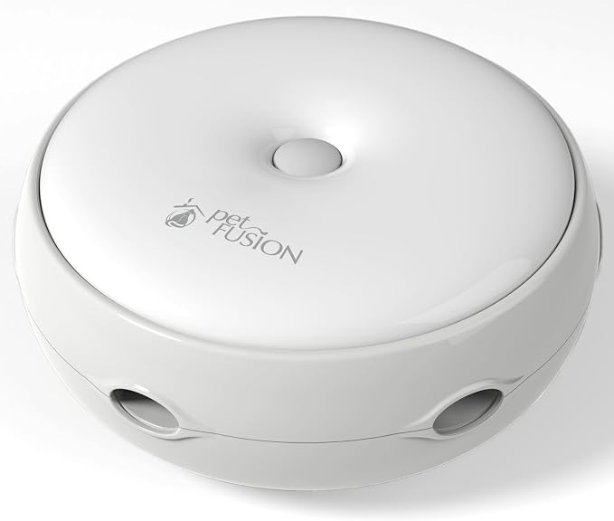 PetFusion Ambush Interactive Electronic Cat Toy Rotating Feather Teaser