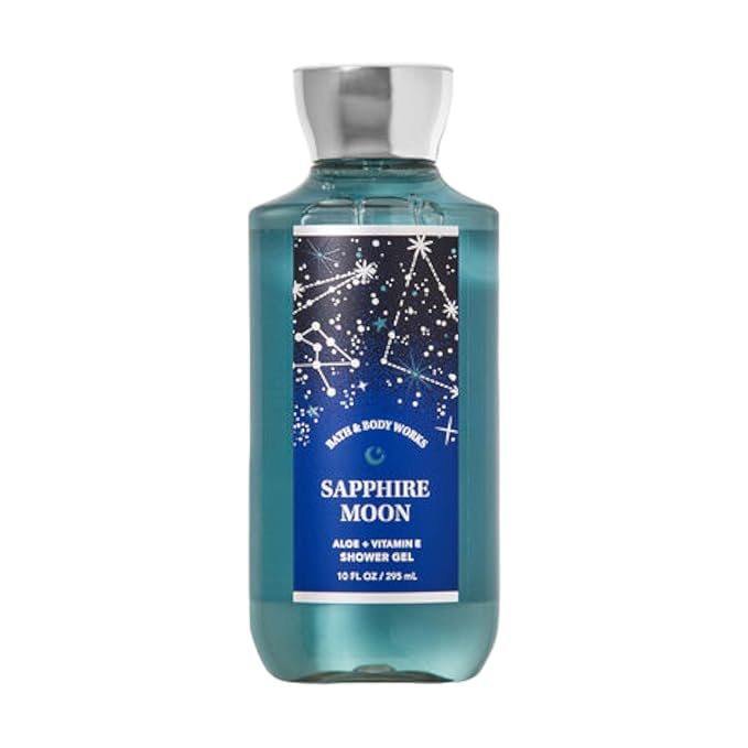 Bath & Body Works Signature Collection Shower Gel For Women10 fl oz (Sapphire Moon)
