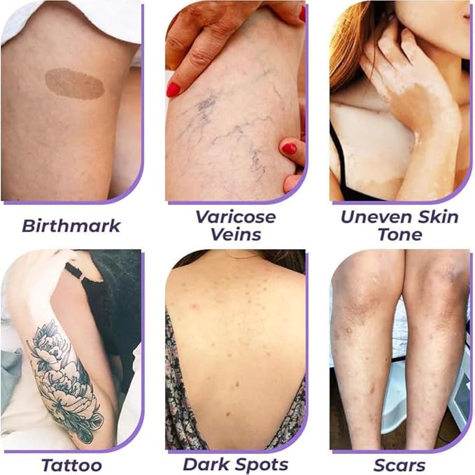 Body Coverage Perfector 1PCS Waterproof Transfer-Resistant Leg & Body Makeup, Long Lasting Tattoo Cover Up Makeup 3.5oz