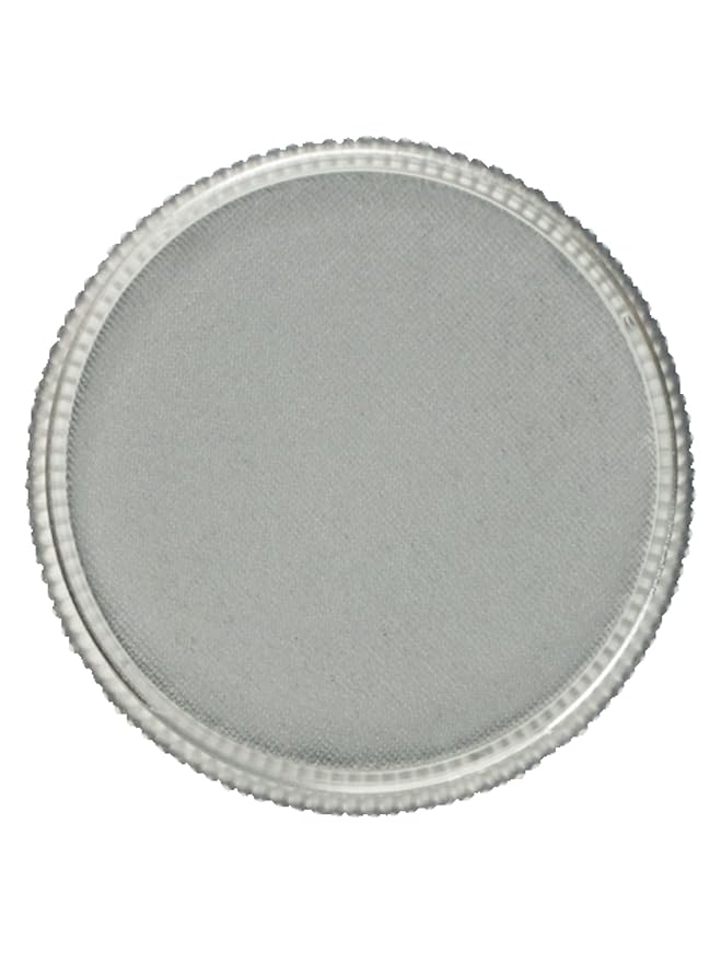 Face and Body Paint Grey(30gm)Non-Toxic High-Quality Paint for Children and Adults Halloween Makeup, Costumes, Festivals