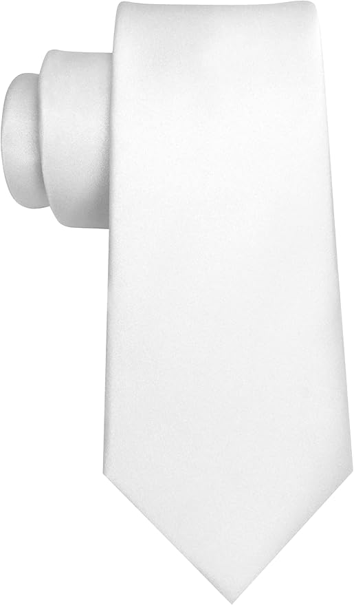 JEMYGINS Solid Color Tie Mens Necktie for Business and Wedding
