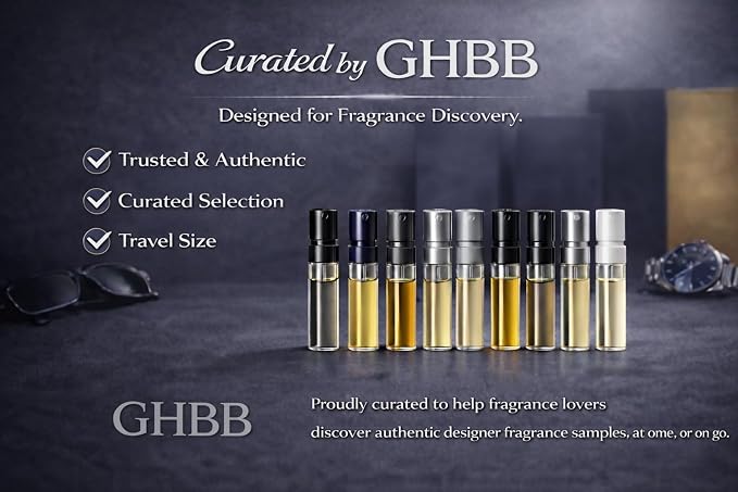 Men’s Cologne Sample Discovery Set – Top Designer High-End Luxury Fragrance Mini Vial Sampler | Random Assortment Travel Gift Pack for Husband, Dad, Boyfriend – Holiday & Party Gift (12 Pieces)
