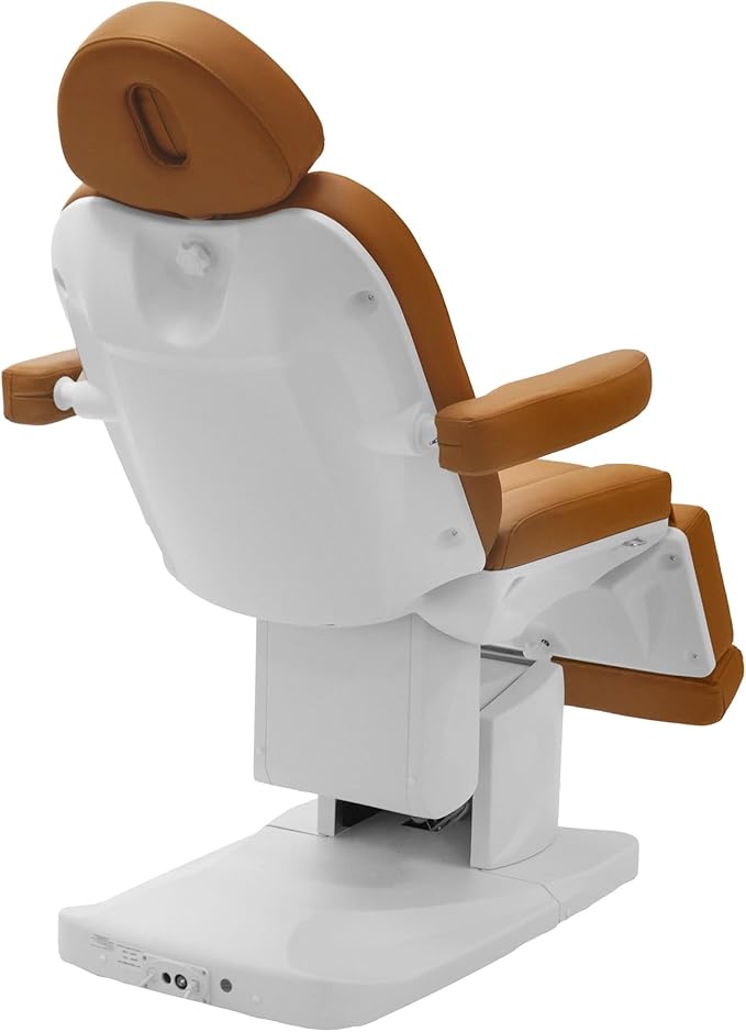SKINACT Bellage Electric Treatment Table (Chair) 4 Electric Adjustable Motors (Camel)