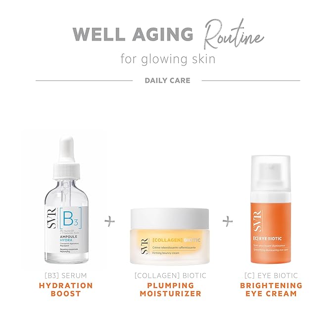 SVR C Biotic Eye Contour Cream. 5% Vitamin C Moisturizer for Puffiness, Dark Circles, Brightening & Even Skin Tone. Vegan, Made in France, 1 Fl. Oz.