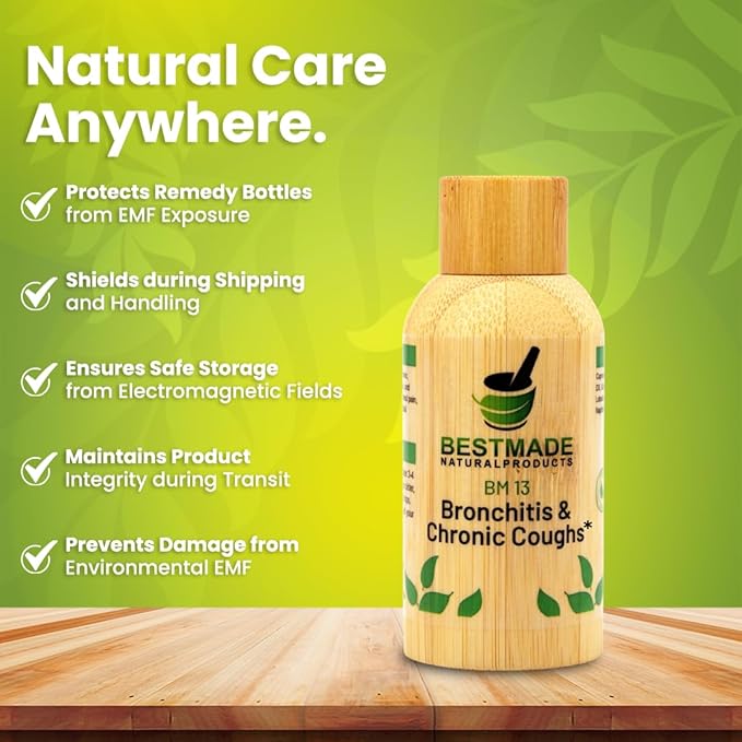Bestmade Natural Products Cough Relief BM13 - Homeopathic Remedy for Acute & Chronic Cough, Whooping Cough, Chest Discomfort, Non-Drowsy, Safe for All Ages, 30mL Drops