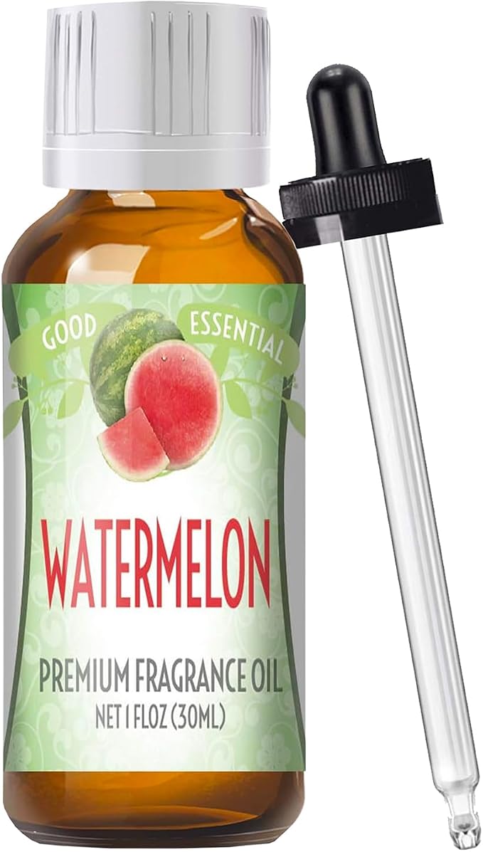 Good Essential – Professional Watermelon Fragrance Oil 30ml for Diffuser, Candles, Soaps, Lotions, Perfume 1 fl oz