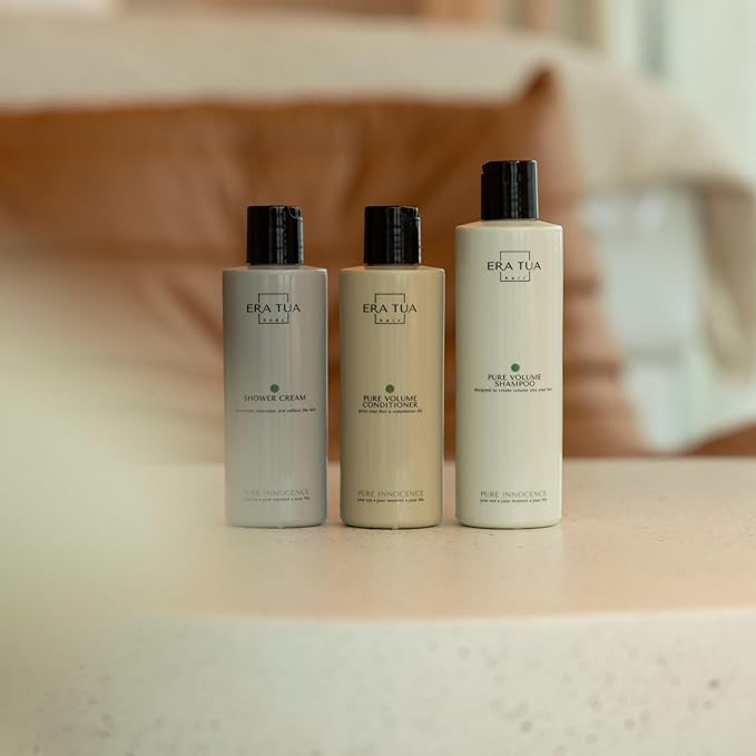 Pure Innocence Volume Conditioner | Dutch Made & Formulated | Boosts Volume for All Hair Types | Floral Scent of White Jasmine, curly hair conditioner Rose Ylang-Ylang & calendula | 750 ml