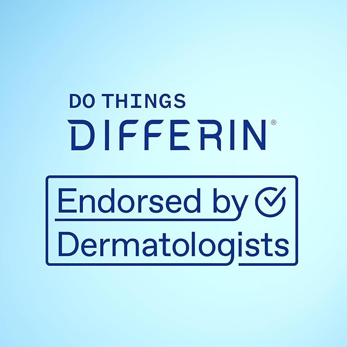 Differin Acne Skin Care Kit, Differin Gel Retinoid Acne Treatment for Face with 0.1% Adapalene & 5% Benzoyl Peroxide Face Wash & Body Wash, Designed for Pimple and AcneProne Skin (Pack of 10)
