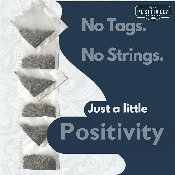 Organic Positively Tea Company, Tea Bag Sampler, 20 Count, 6 Pack
