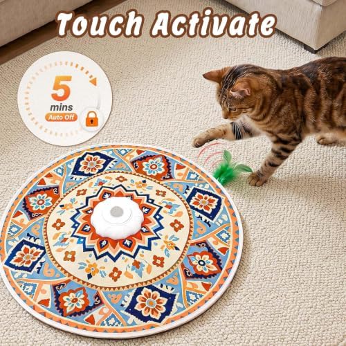 20 Pcs Interactive Cat Toys for Indoor Cats, Rechargeable Kitten Toys
