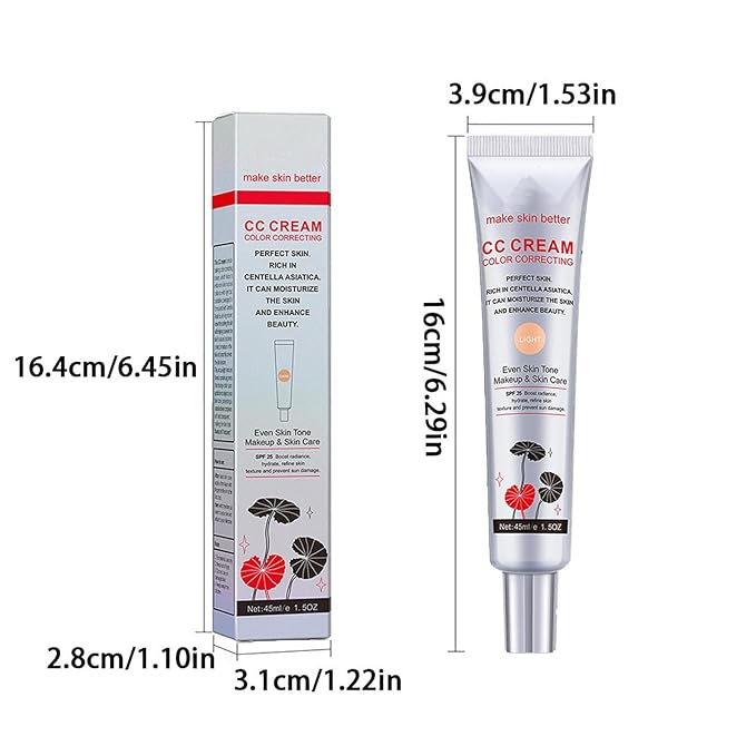 Satin Skin CC Cream Korean, Satinskin CC Cream (01 * 3, 1.0 Count)