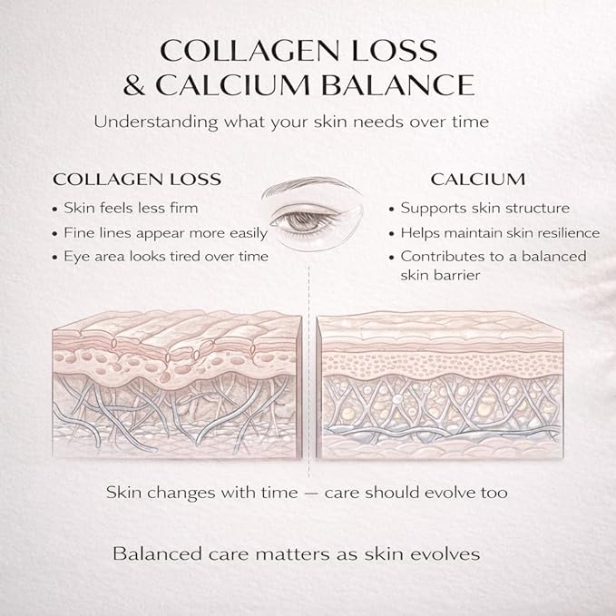 Calcium Daily Care Skin Set with Calcium Multi Balm Stick – Gentle Firming & Moisture Routine for Smooth, Comfortable-Looking Skin, Daily Use Skincare Collection, Travel-Friendly