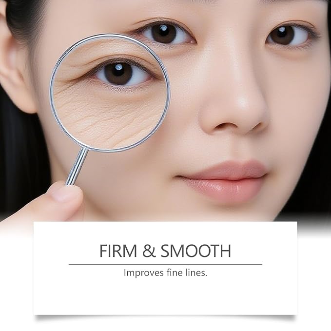Caffeine Under Eye Cream, 5 in 1 Retinol Eye Cream Niacinamide Hyaluronic Acid & Peptides Anti Aging Eye Treatment for Dark Circles, Puffiness, Bags and Wrinkles