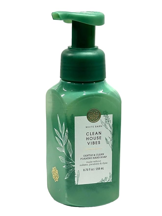 Bath & Body Works Spring Scents Gentle & Clean Foaming Hand Soap - 8.75 fl oz (Clean House Vibes)