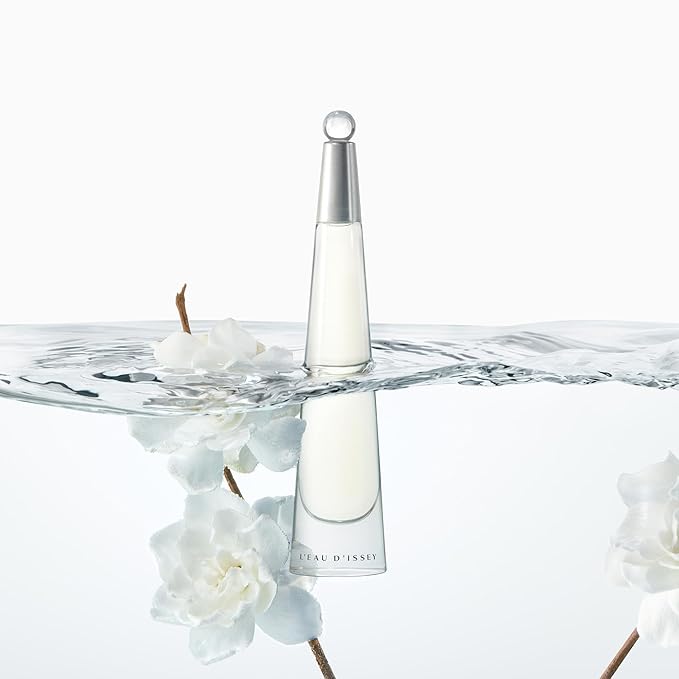 Issey Miyake L'Eau d'Issey Eau de Toilette - Fragrance for Women - Floral & Aquatic, Inspired by the Purity of Water - With Notes of White Flowers, Lotus Rose Accord & Precious Woods Accord - 1.7 oz