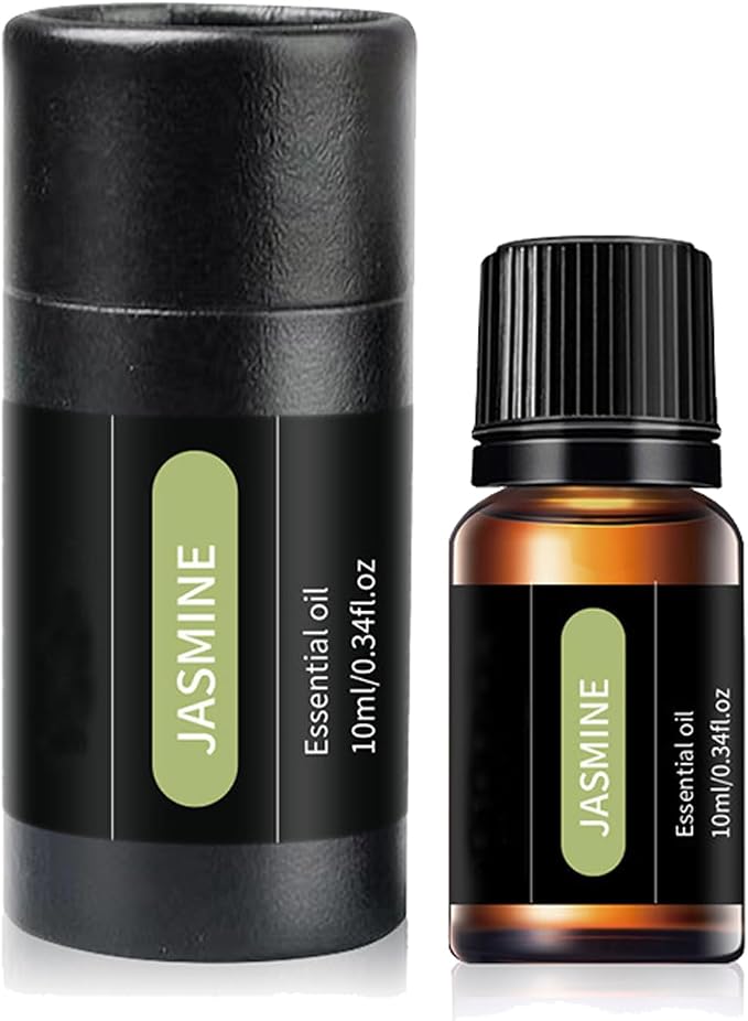 Essential Oils Set,Top 5 Blends for Diffusers, Candle Making Scents, Home Products, Fragrance, Aromatherapy, Humidifiers, Gifts(Jasmine)