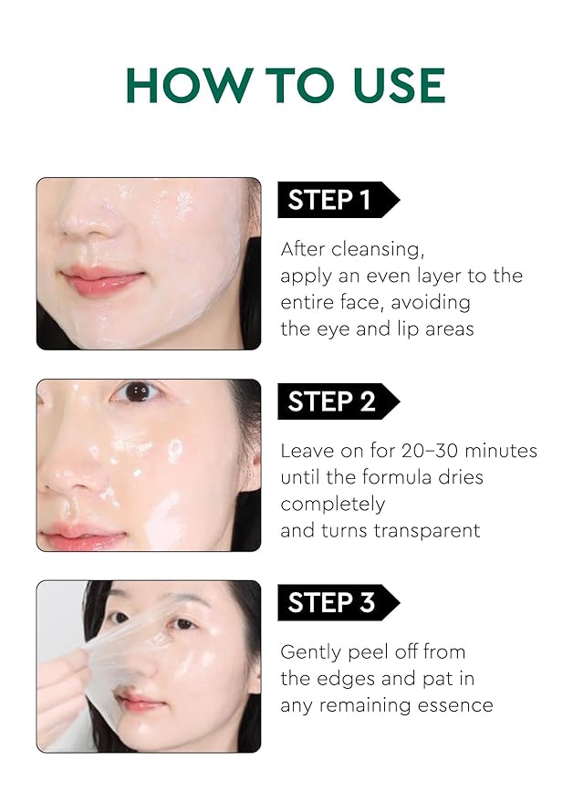 bewants Seaweed PDRN Glow Peel Off Jelly Mask – Includes Spatula & Headband | Pore Minimizing Peel Off Face Mask | Soothing PDRN Skincare & Vegan Skincare for Korean Glass Skin, 3.38 fl oz
