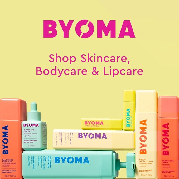 BYOMA SPF 30 Face Fluid - Ultra-Lightweight Facial Sunscreen for All Skin Tones - Luminous Glow, No White Cast - SPF Moisturizer Strengthens Skin Barrier - 1.69 fl.oz