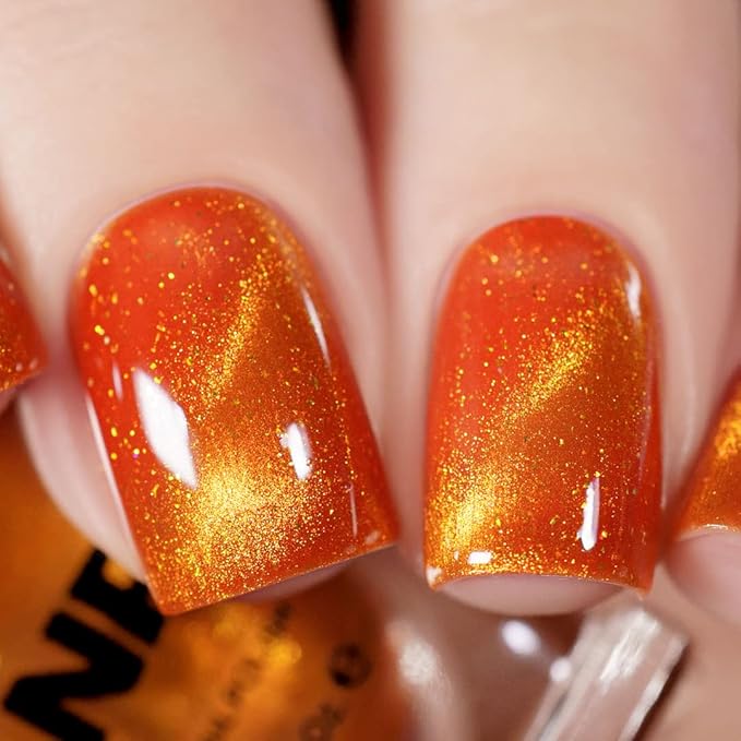 ILNP Amber - Warm Amber Magnetic Nail Polish