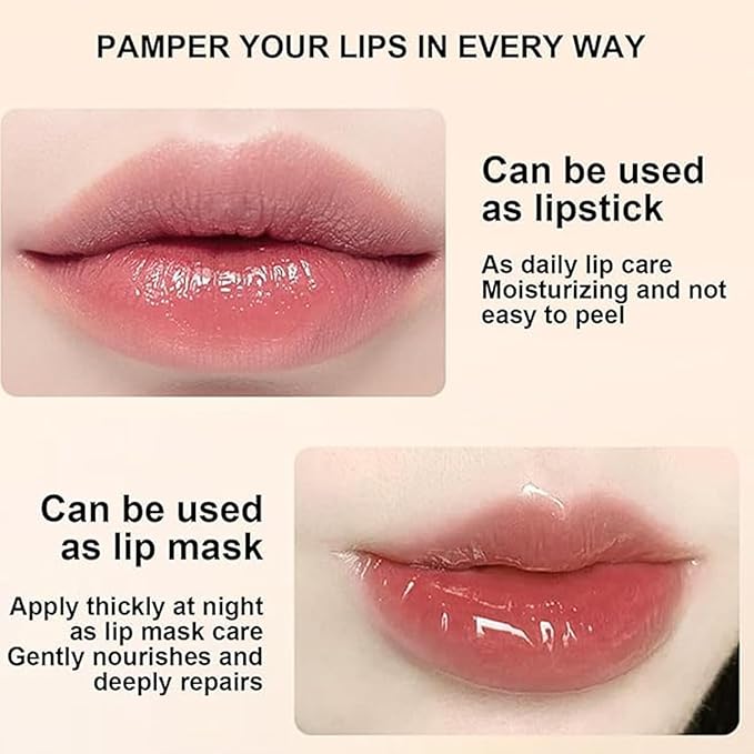 Glossan True Tone Lipstick, Glossan Lipstick, Gold Crystal Color Changing Lip Stick, Long Lasting 24 Hours Moisturizing Glossy Shine Lip Gloss (2pcs)