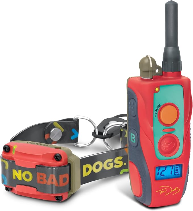 Dogtra E-Collar Tom Davis 280C Boost & Lock, Waterproof, 1/2-Mile Range Dog Training Collar with Remote, Rechargeable, 127 Levels, Vibration, Bungee, No Bad Dogs Trainer for Small, Medium, Large Dogs