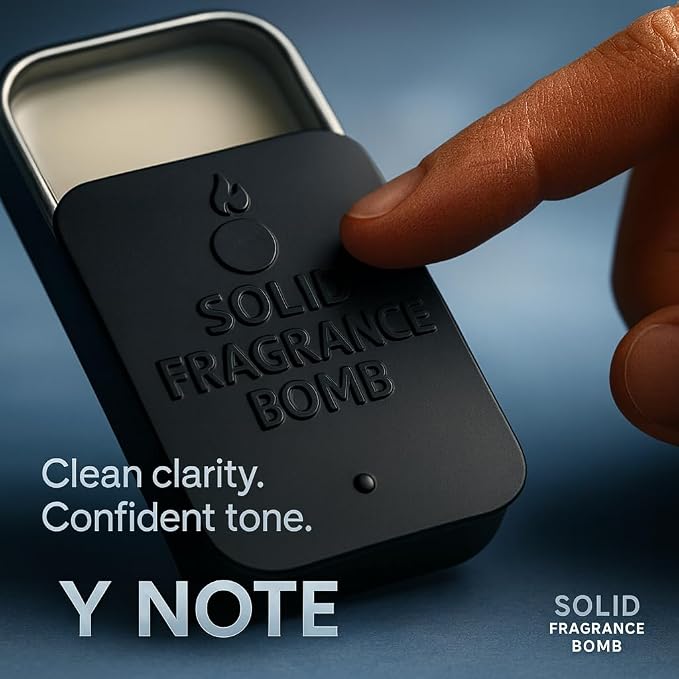 – Premium All-Natural Solid Cologne for Men & Women | Long-Lasting, TSA-Safe, Alcohol-Free, Halal, Handmade Travel Fragrance Balm (Y Note)