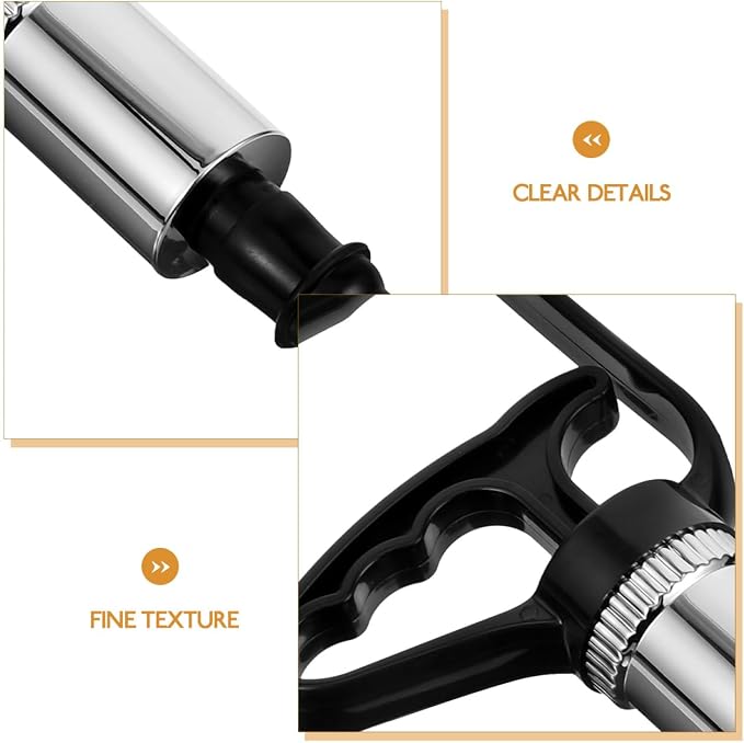Beavorty Cupping Hand Pump Vacuum Therapy Tool Manual Suction Pump for Body Massage Muscle Relaxation Replacement Accessory 7.48X3.74X1.37 Inch