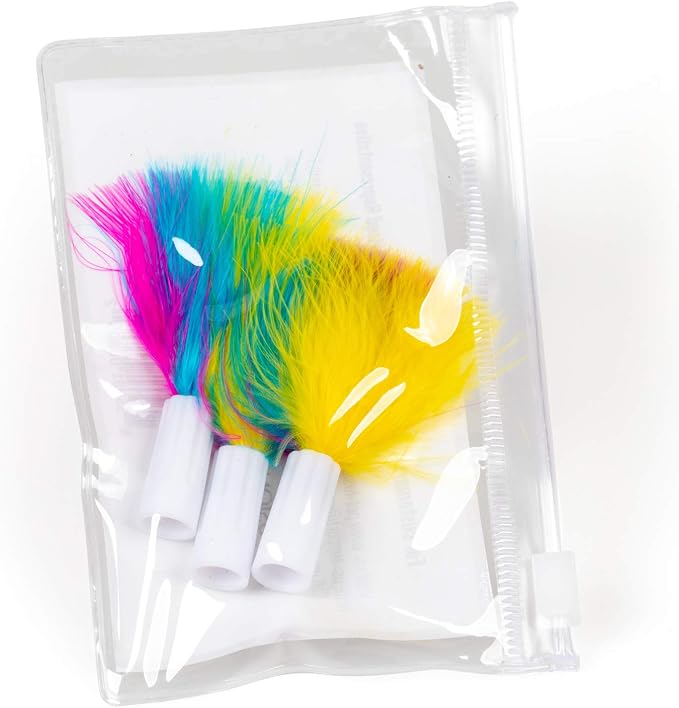 PetFusion Ambush Cat Toy, Electronic Rotating Feather, 3 Play Modes, Quiet